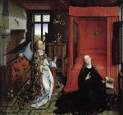 Rogier van der Weyden Angel messenger oil on canvas